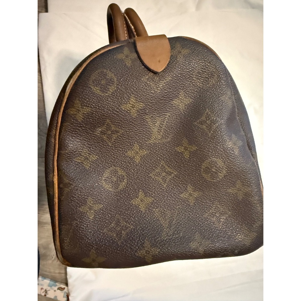 Vintage Louis Vuitton French Company Speedy 30 Monogram Bag 70s 80s Rare - Picture 10 of 13